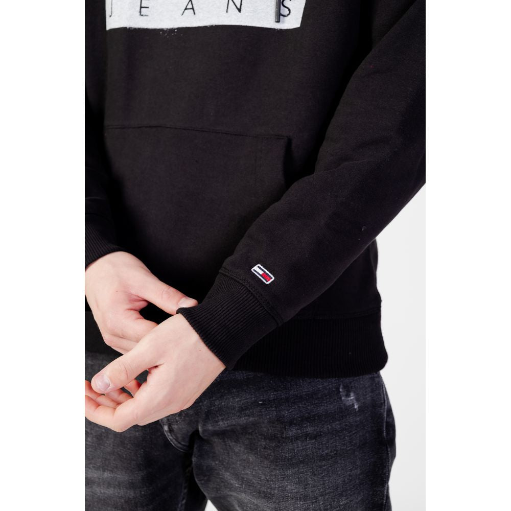 Tommy Hilfiger Jeans Black Organic Cotton Sweater - Sandy Store ByNet