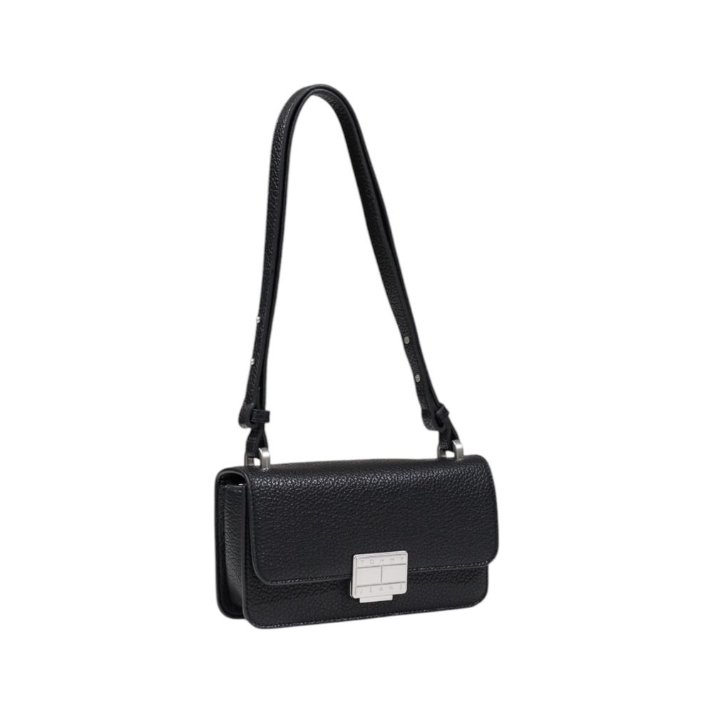 Tommy Hilfiger Jeans Black Polyethylene Handbag – par Tommy Hilfiger Jeans | Disponible sur Sandy Store ByNet