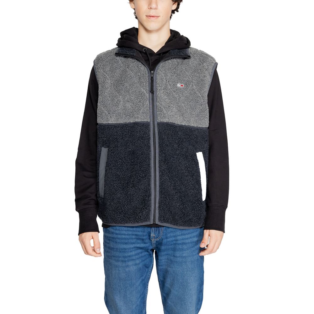 Tommy Hilfiger Jeans Black Recycled Polyester Jacket - Sandy Store ByNet