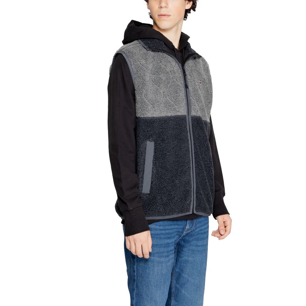Tommy Hilfiger Jeans Black Recycled Polyester Jacket - Sandy Store ByNet