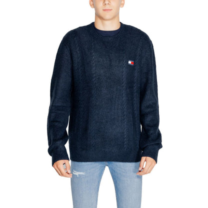 Tommy Hilfiger Jeans Blue Acrylic Sweater - Sandy Store ByNet