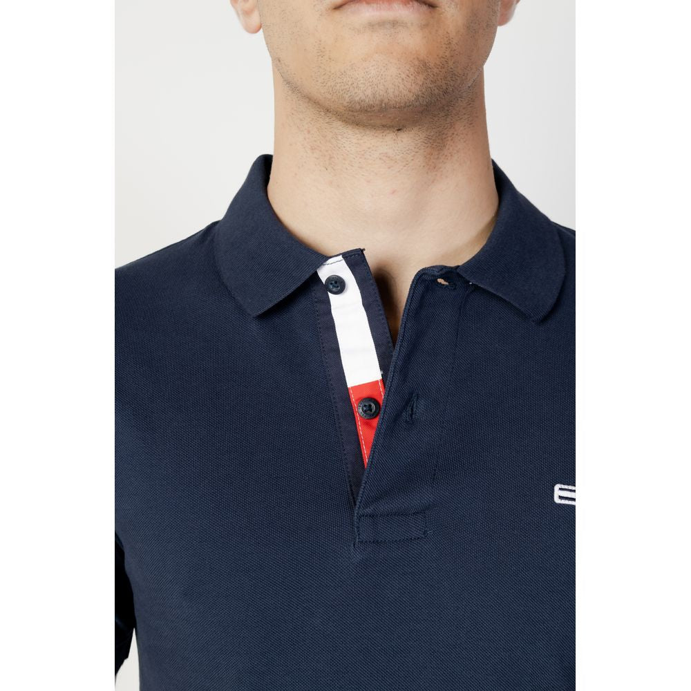 Tommy Hilfiger Jeans Blue Cotton Polo Shirt – IT42 | XS par Tommy Hilfiger Jeans | Disponible sur Sandy Store ByNet