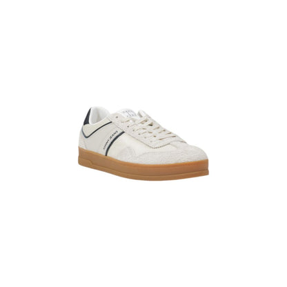 Tommy Hilfiger Jeans Cream Leather Sneaker – EU44/US11 par Tommy Hilfiger Jeans | Disponible sur Sandy Store ByNet