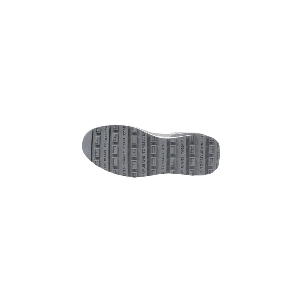 Tommy Hilfiger Jeans Gray Suede Leather Sneaker – EU38/US8 par Tommy Hilfiger Jeans | Disponible sur Sandy Store ByNet