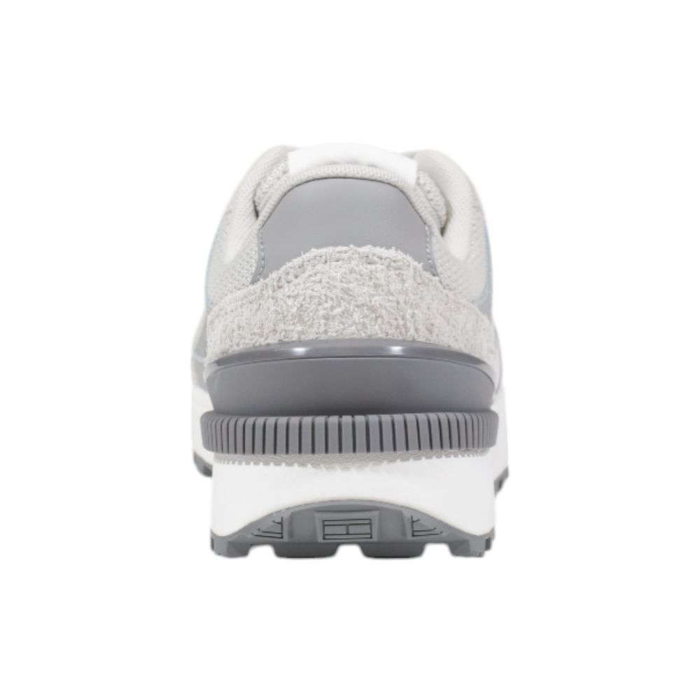 Tommy Hilfiger Jeans Gray Suede Leather Sneaker – EU38/US8 par Tommy Hilfiger Jeans | Disponible sur Sandy Store ByNet