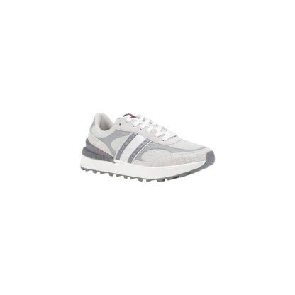 Tommy Hilfiger Jeans Gray Suede Leather Sneaker – EU38/US8 par Tommy Hilfiger Jeans | Disponible sur Sandy Store ByNet