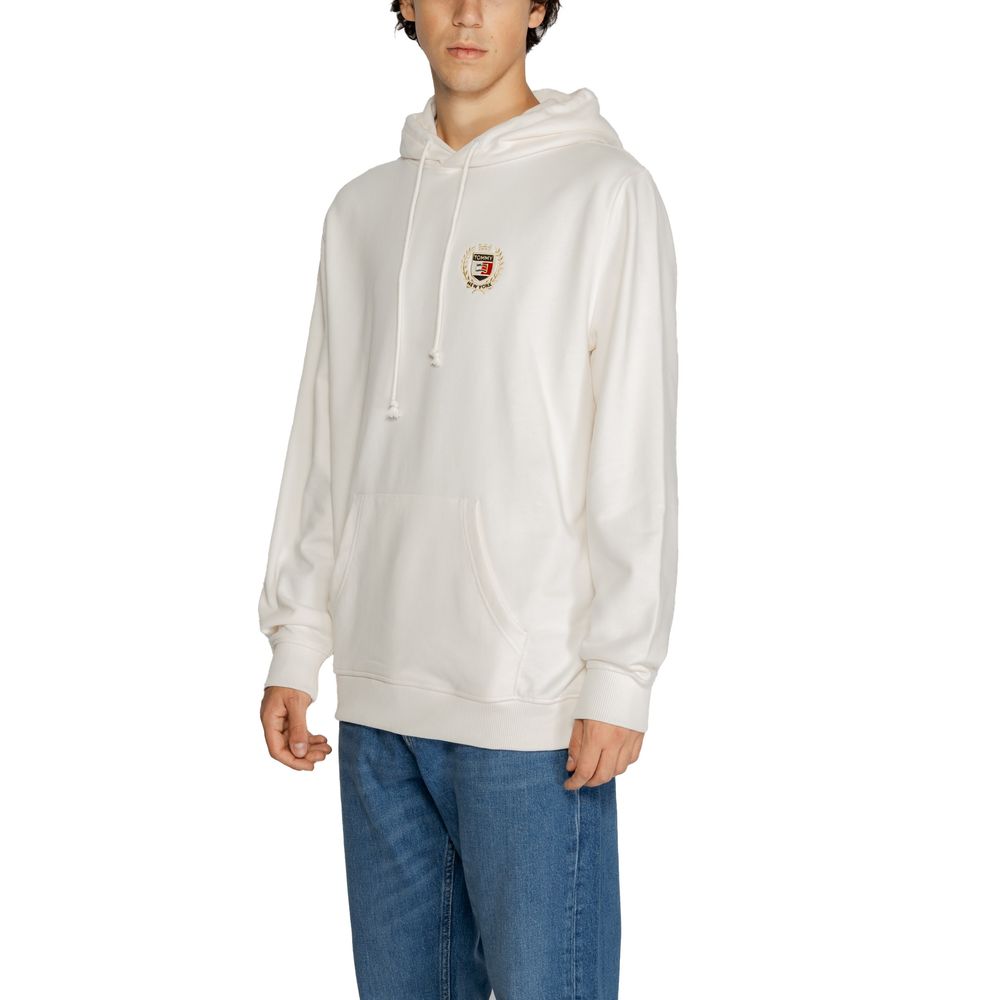 Tommy Hilfiger Jeans White Cotton Sweater - Sandy Store ByNet