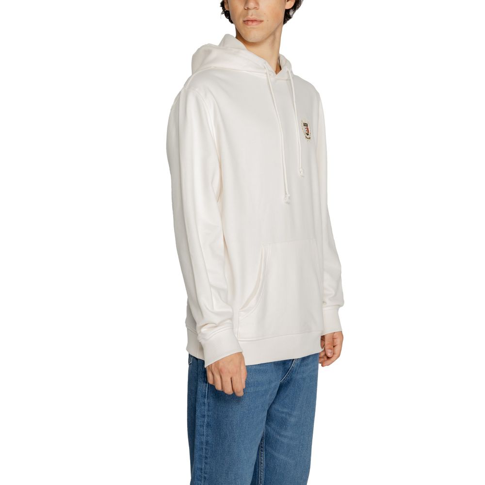 Tommy Hilfiger Jeans White Cotton Sweater - Sandy Store ByNet