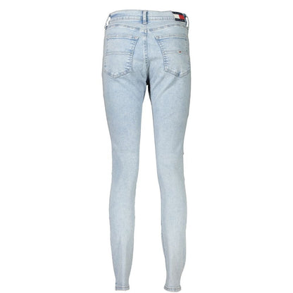 Tommy Hilfiger Light Blue Cotton Jeans & Pant - Sandy Store ByNet