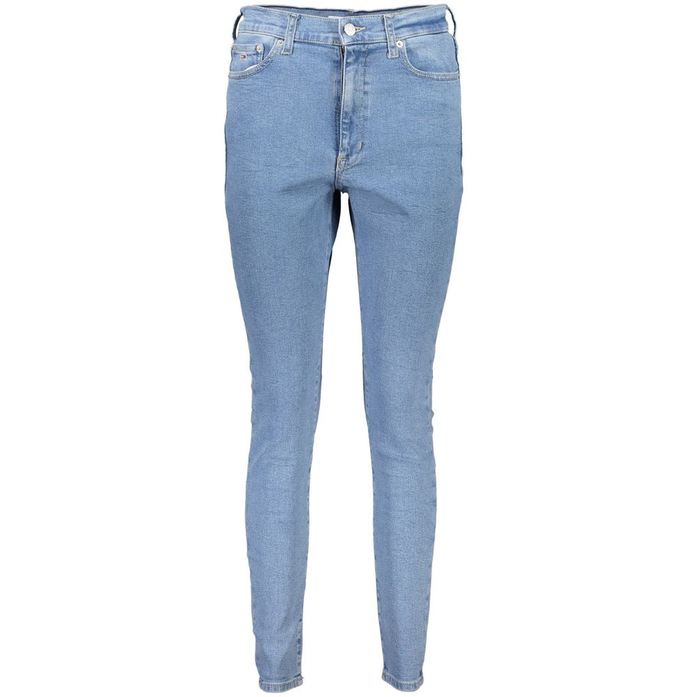 Tommy Hilfiger Light Blue Cotton Women Jeans - Sandy Store ByNet