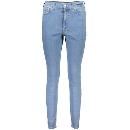 Tommy Hilfiger Light Blue Cotton Women Jeans - Sandy Store ByNet