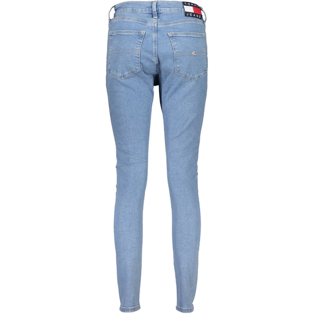 Tommy Hilfiger Light Blue Cotton Women Jeans - Sandy Store ByNet