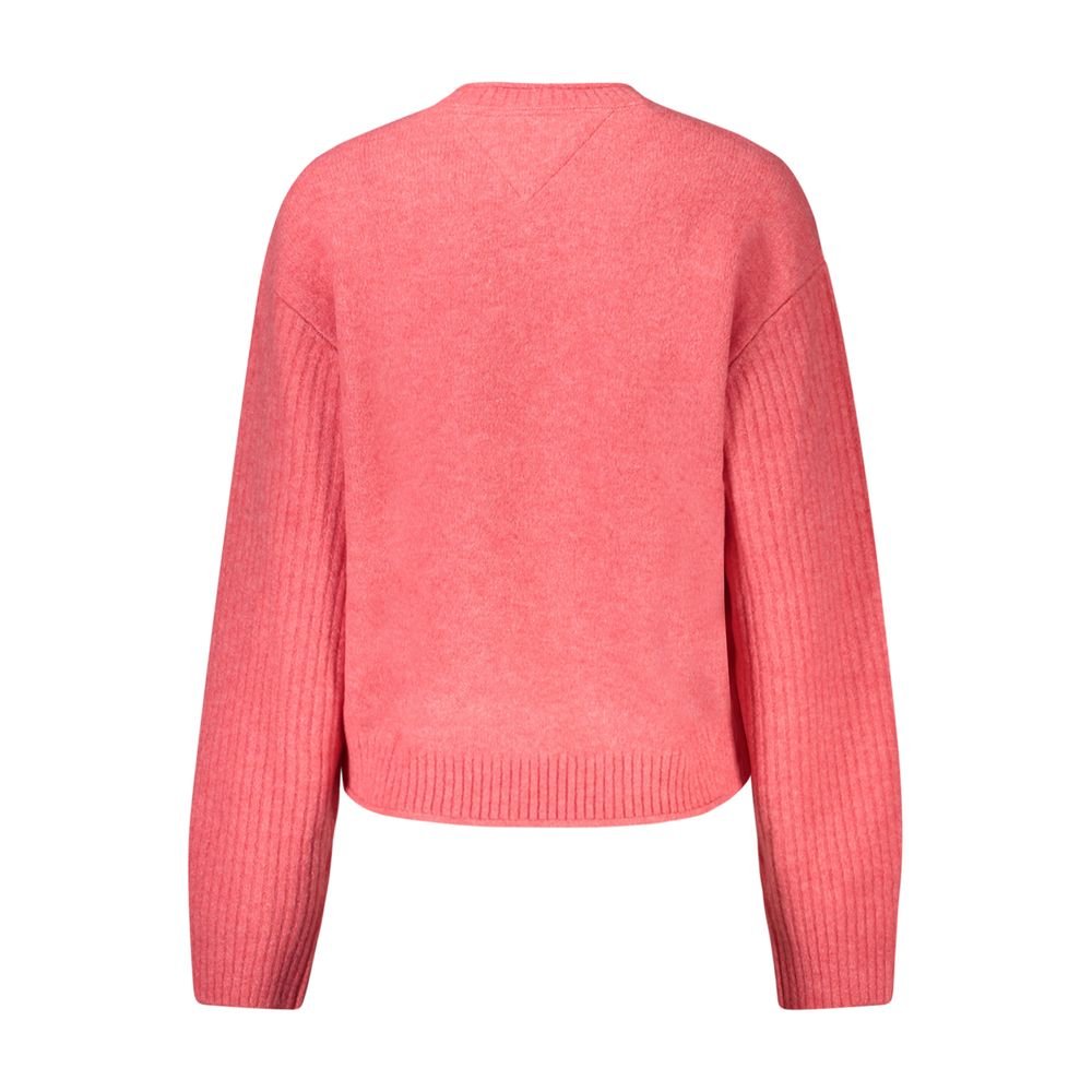 Tommy Hilfiger Pink Wool Women Sweater – XS par Tommy Hilfiger | Disponible sur Sandy Store ByNet
