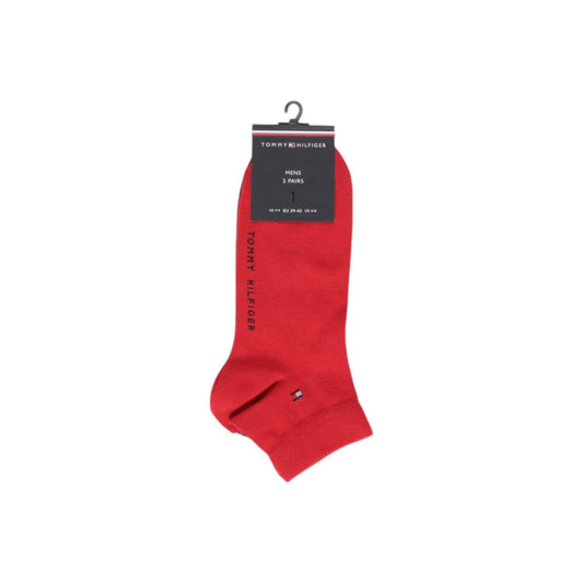 Tommy Hilfiger Red Cotton Sock – 39 - 42 par Tommy Hilfiger | Disponible sur Sandy Store ByNet