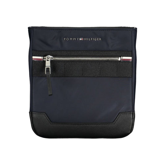 Tommy Hilfiger Sleek Blue Shoulder Bag with Contrasting Details - Sandy Store ByNet