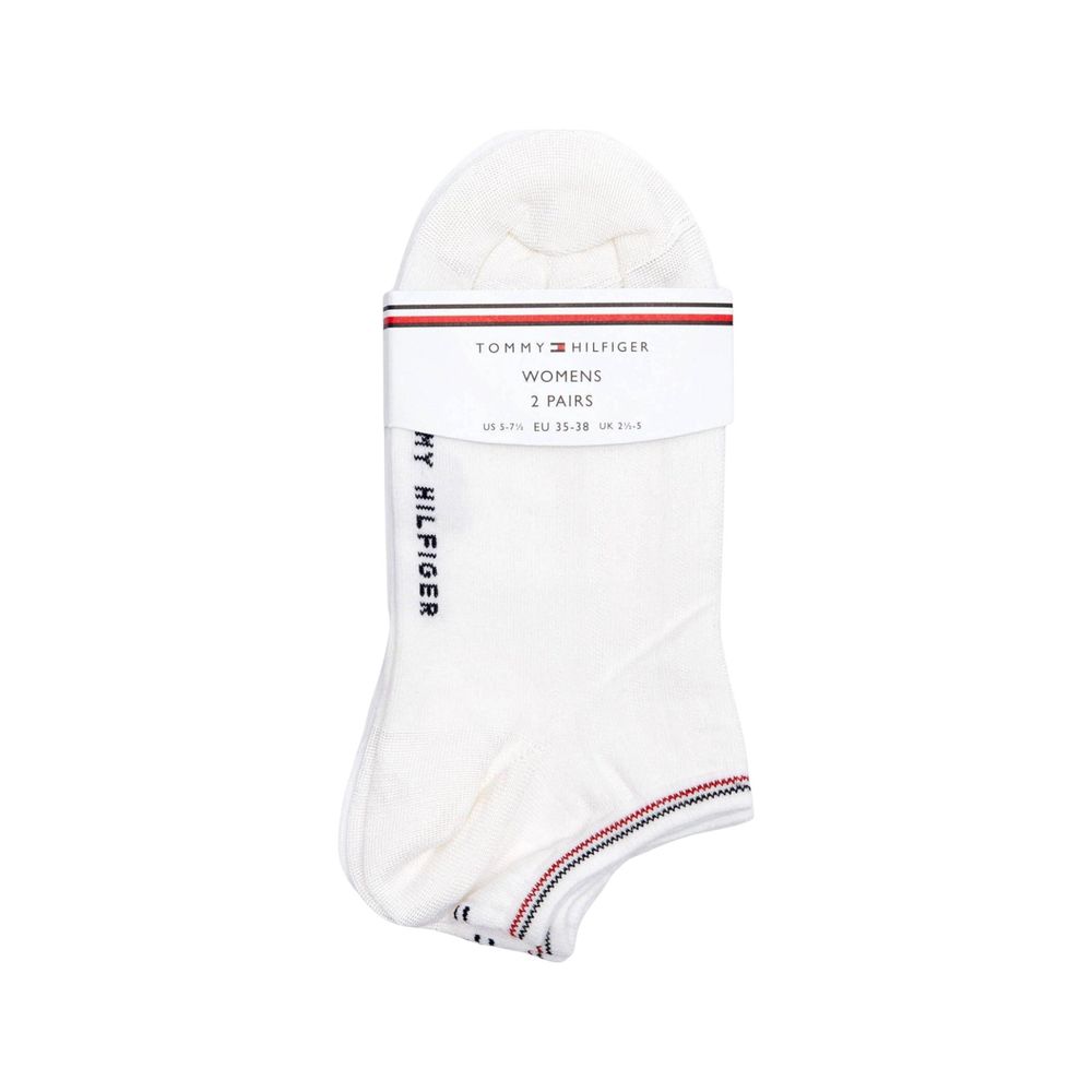 Tommy Hilfiger White Cotton Sock – 39 - 42 par Tommy Hilfiger | Disponible sur Sandy Store ByNet
