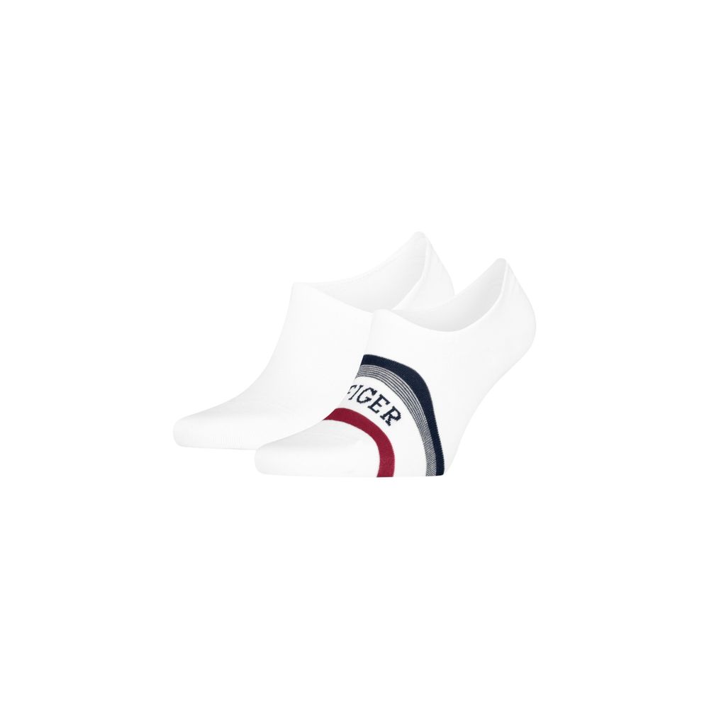 Tommy Hilfiger White Cotton Sock – 43 - 46 par Tommy Hilfiger | Disponible sur Sandy Store ByNet