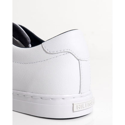 Tommy Hilfiger White Leather Sneaker – EU41/US8 par Tommy Hilfiger | Disponible sur Sandy Store ByNet
