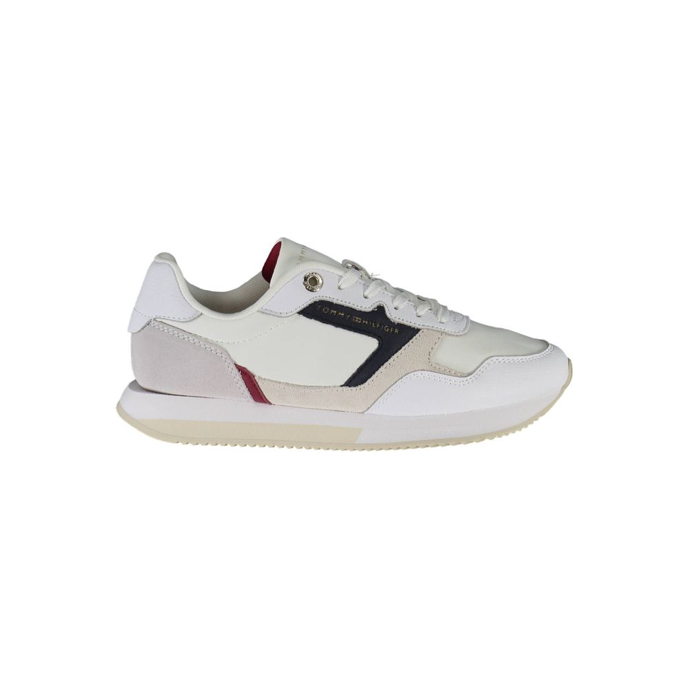 Tommy Hilfiger White Leather Women Sneaker - Sandy Store ByNet