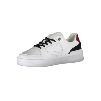 Tommy Hilfiger White Leather Women Sneaker - Sandy Store ByNet