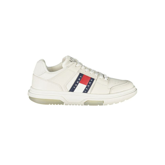 Tommy Hilfiger White Leather Women Sneaker - Sandy Store ByNet