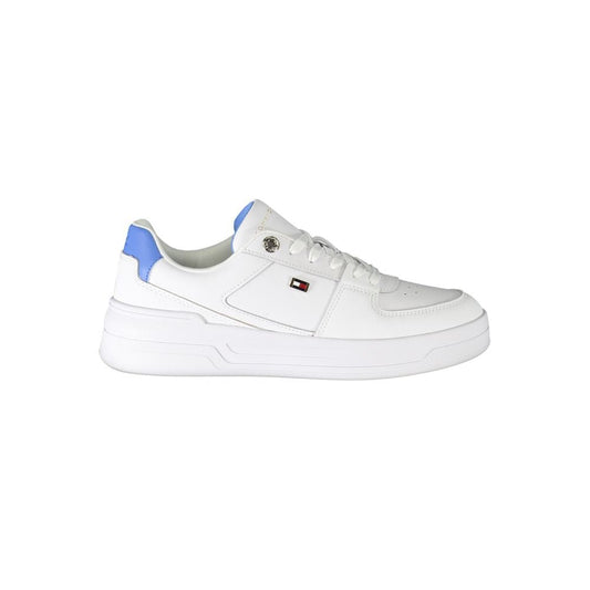 Tommy Hilfiger White Polyester Sneaker - Sandy Store ByNet