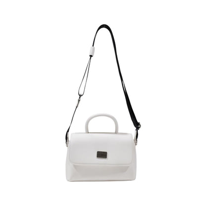 Tommy Hilfiger White Polyethylene Handbag - Sandy Store ByNet