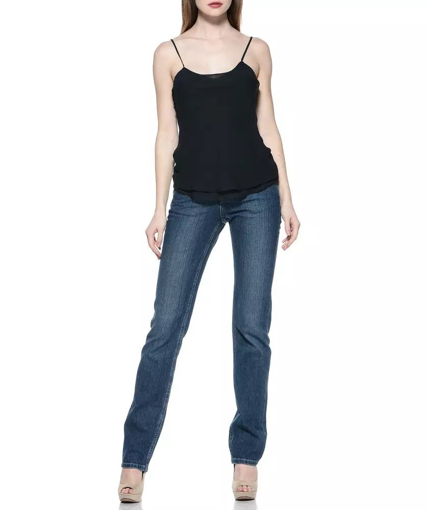 Ungaro Fever Blue Cotton Women Jeans - Sandy Store ByNet