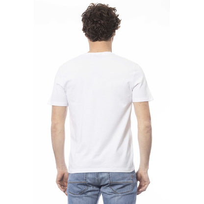 Ungaro Sport White Cotton Men T-Shirt - Sandy Store ByNet
