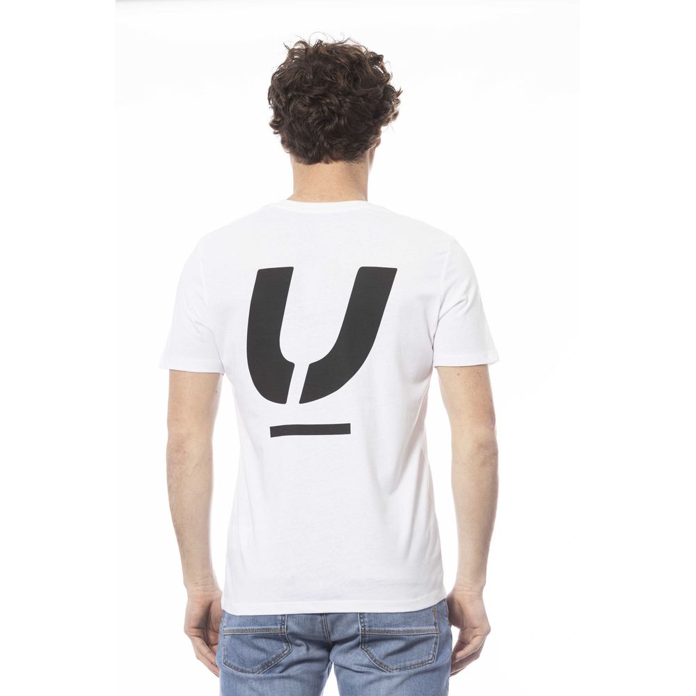 Ungaro Sport White Cotton Men T-Shirt - Sandy Store ByNet