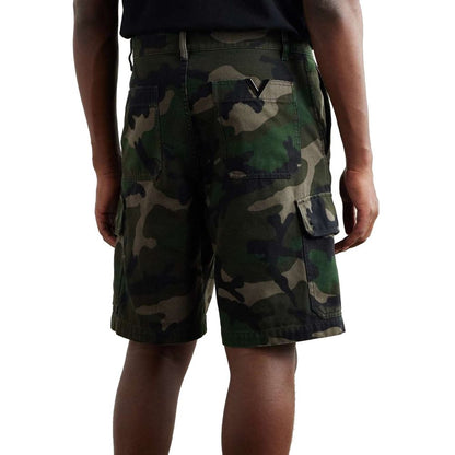 Valentino Camouflage Cargo Shorts – 48 | M par Valentino | Disponible sur Sandy Store ByNet