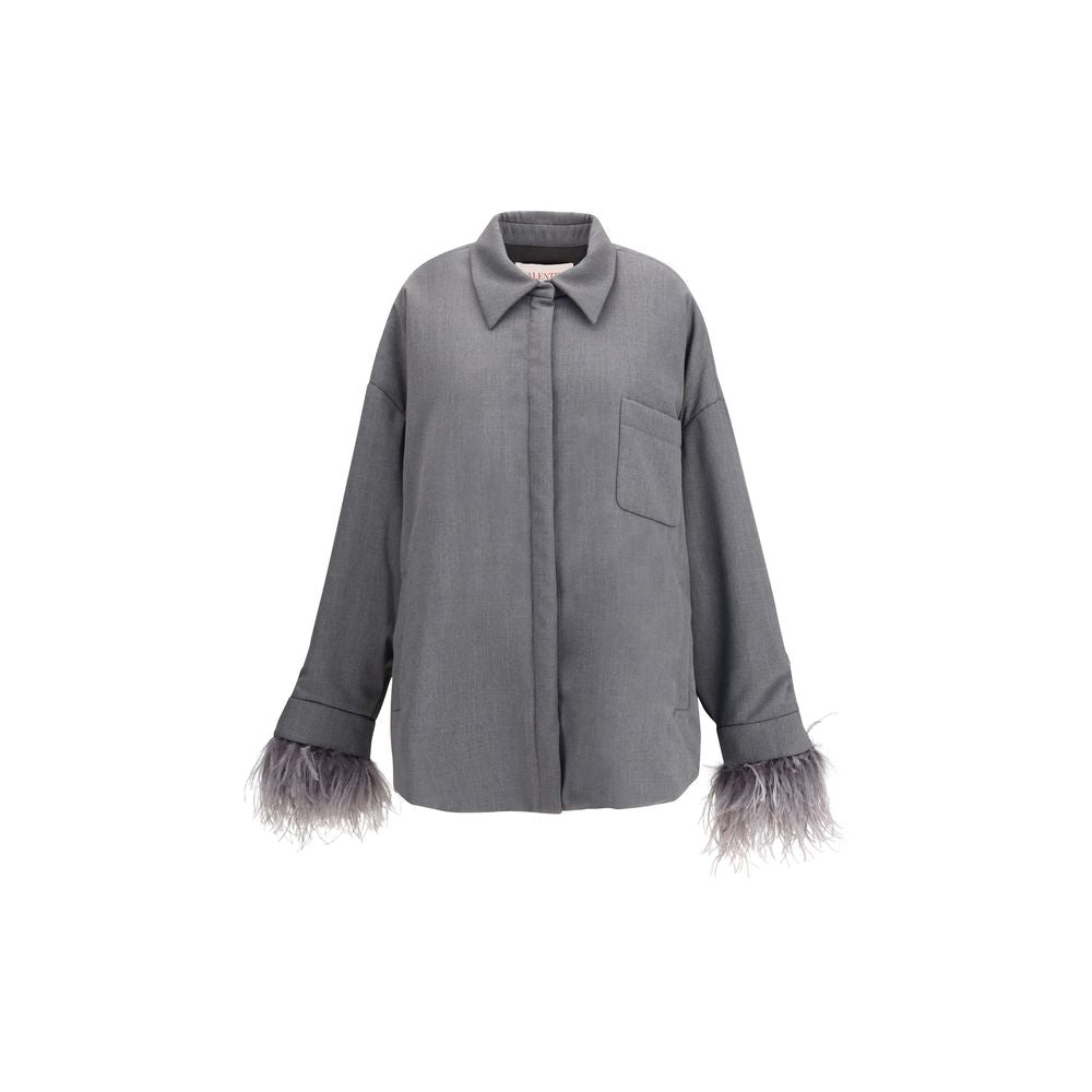 Valentino Feather Jacket – 50 par Valentino | Disponible sur Sandy Store ByNet
