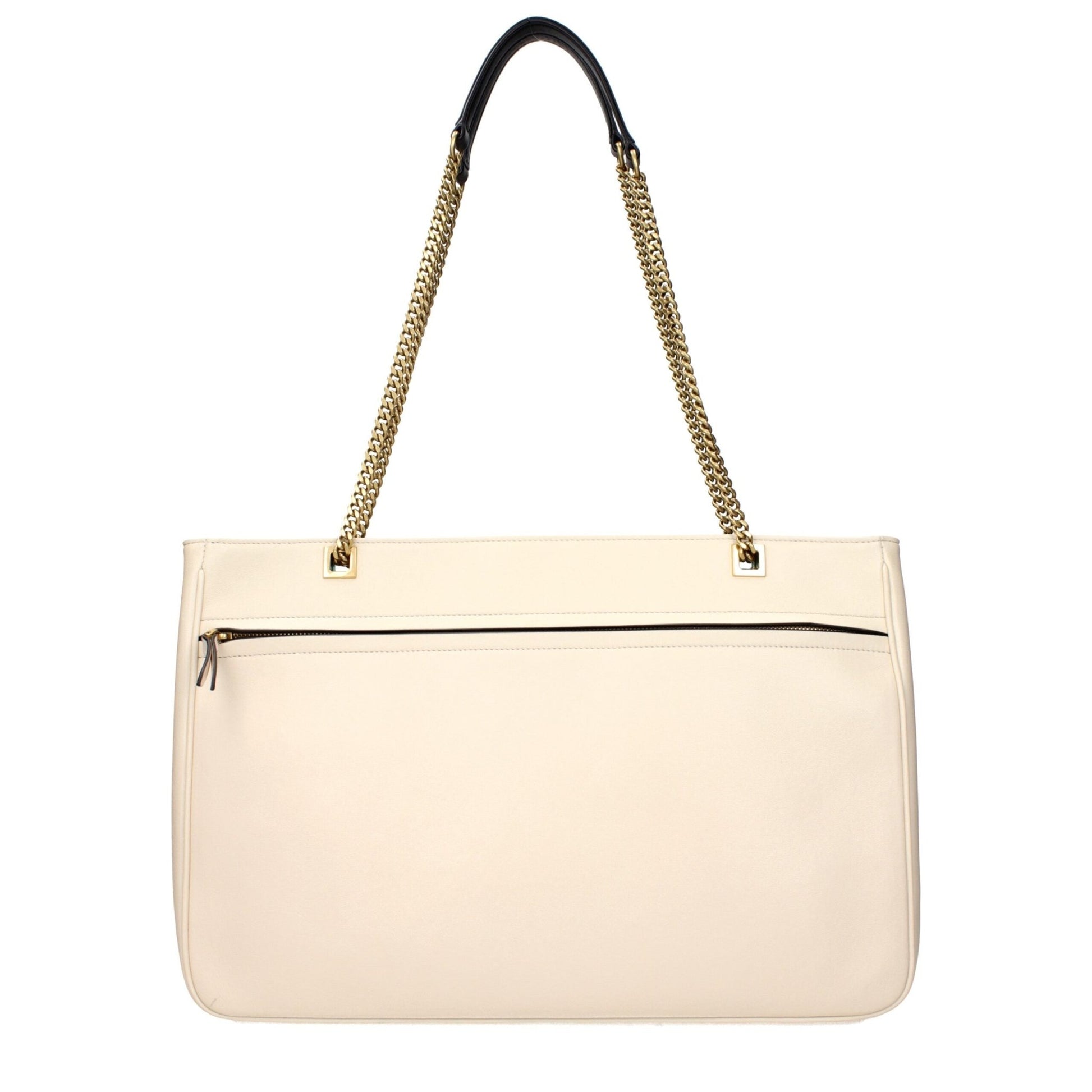 Valentino Garavani Beige Leather Shoulder Bags – par Valentino Garavani | Disponible sur Sandy Store ByNet