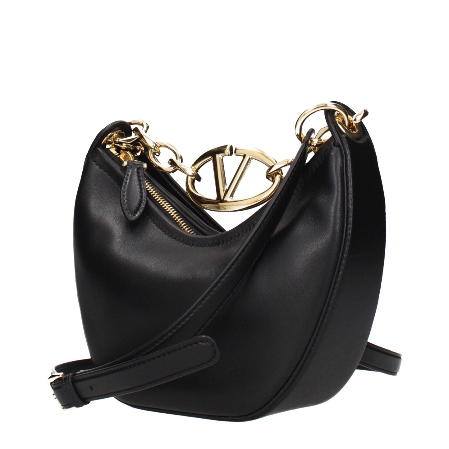 Valentino Garavani Black Leather Handbags – par Valentino Garavani | Disponible sur Sandy Store ByNet