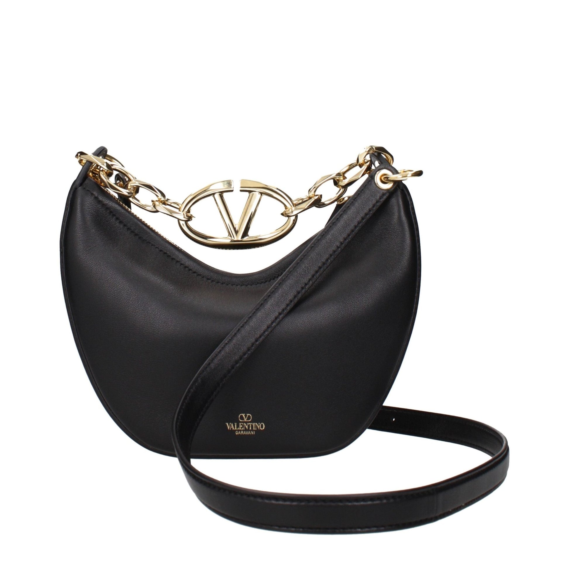 Valentino Garavani Black Leather Handbags – par Valentino Garavani | Disponible sur Sandy Store ByNet