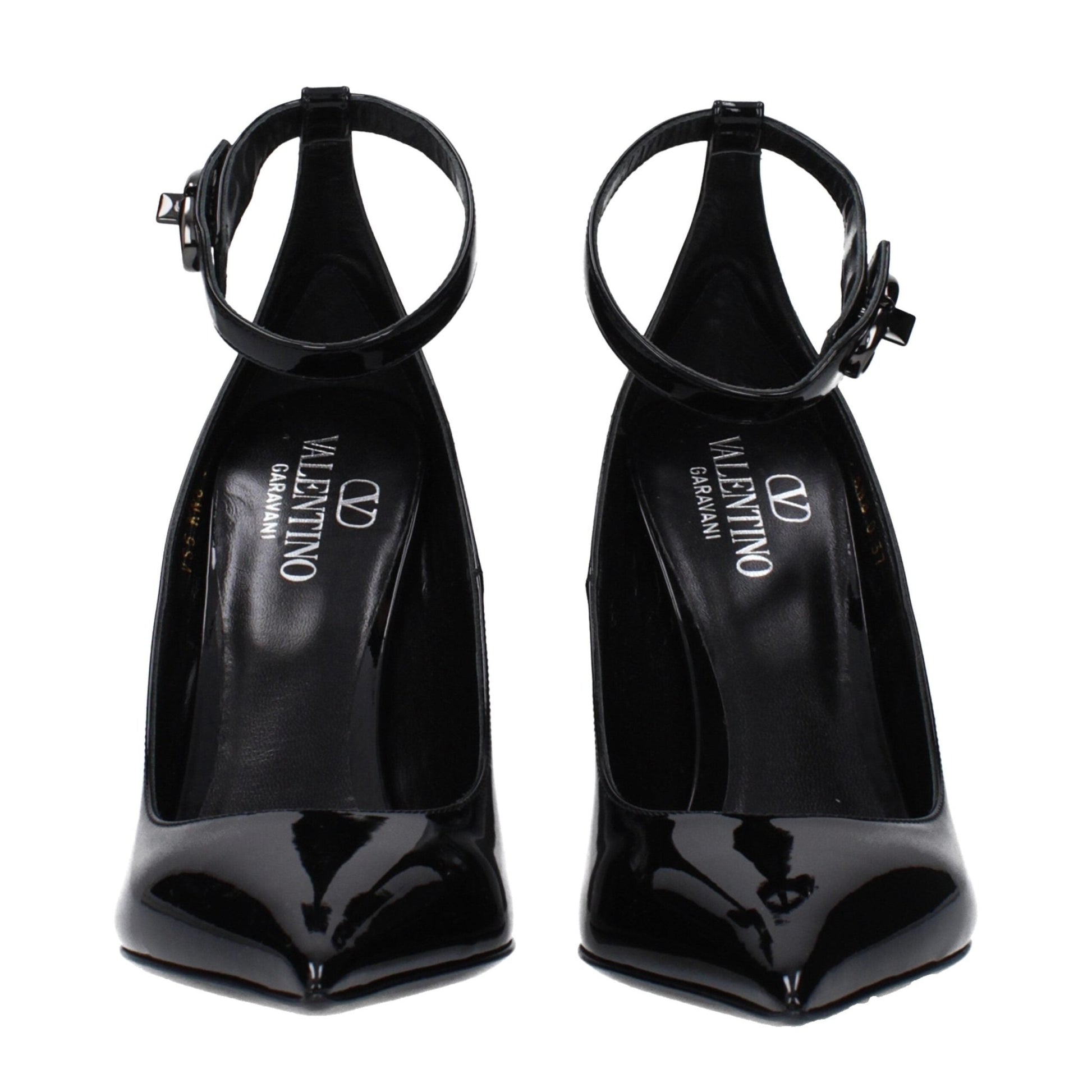 Valentino Garavani Black Leather Platforms Pumps – EU39/US9 par Valentino Garavani | Disponible sur Sandy Store ByNet