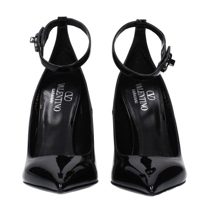 Valentino Garavani Black Leather Platforms Pumps – EU39/US9 par Valentino Garavani | Disponible sur Sandy Store ByNet
