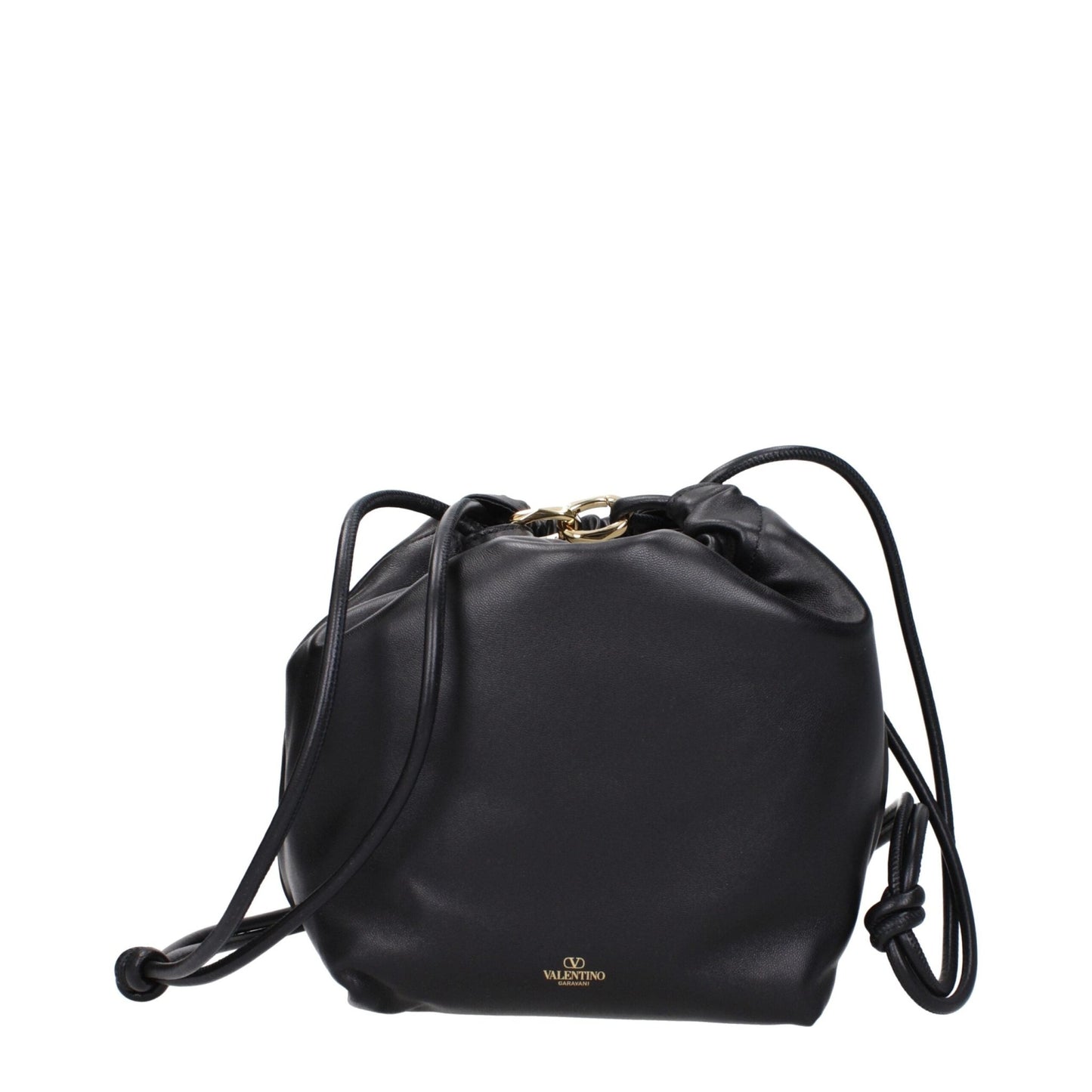 Valentino Garavani Black Leather Shoulder Bags – par Valentino Garavani | Disponible sur Sandy Store ByNet