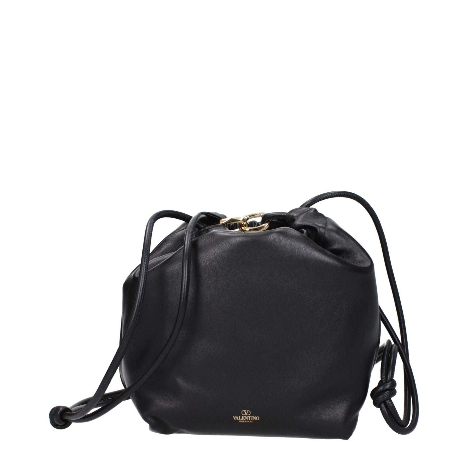 Valentino Garavani Black Leather Shoulder Bags – par Valentino Garavani | Disponible sur Sandy Store ByNet