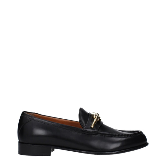 Valentino Garavani Black Leather Slip - On Loafers – EU38/US8 par Valentino Garavani | Disponible sur Sandy Store ByNet