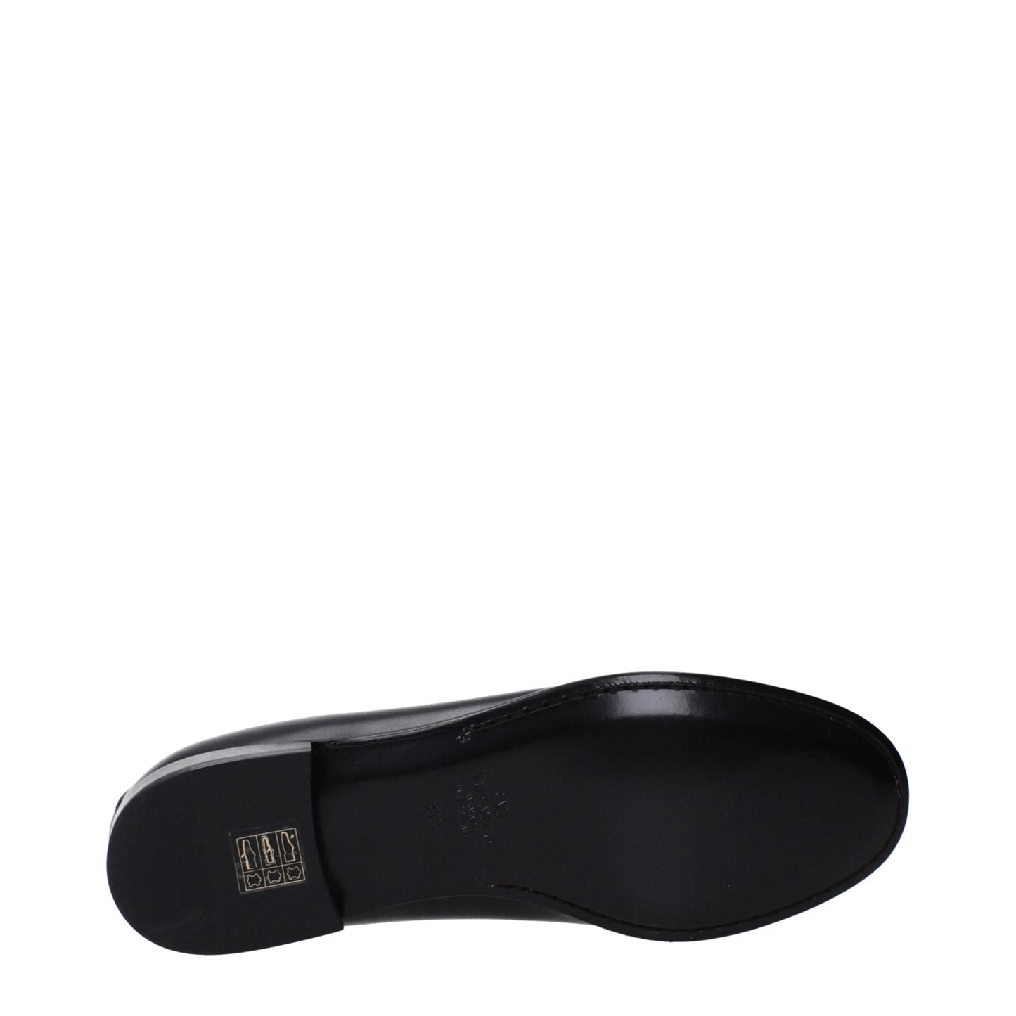 Valentino Garavani Black Leather Slip - On Loafers – EU38/US8 par Valentino Garavani | Disponible sur Sandy Store ByNet