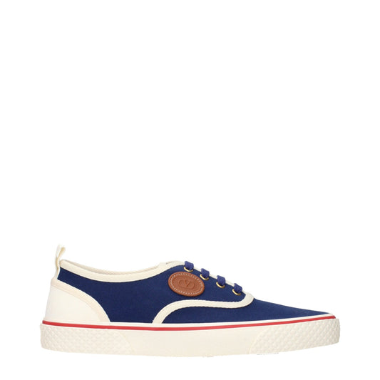 Valentino Garavani Blue Fabric Low Tops – EU42.5/US9.5 par Valentino Garavani | Disponible sur Sandy Store ByNet