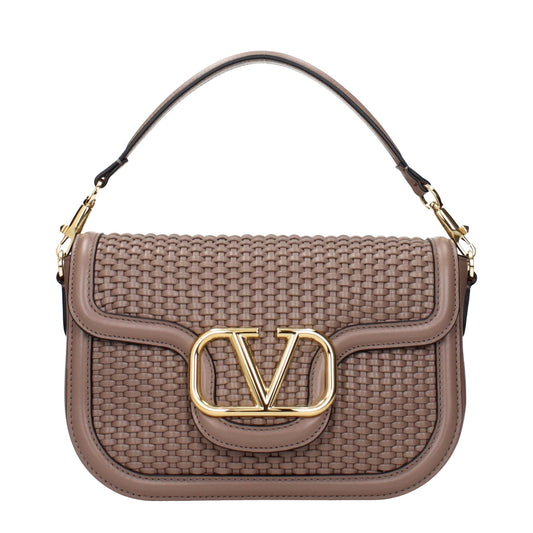 Valentino Garavani Gray Leather Handbags – par Valentino Garavani | Disponible sur Sandy Store ByNet