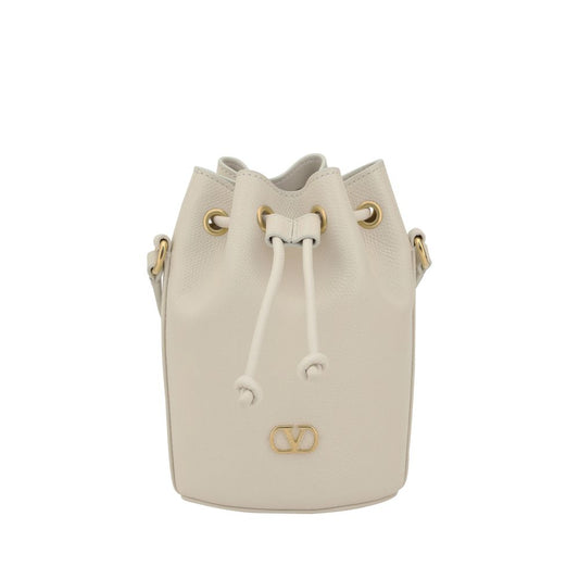 Valentino Garavani Mini Vlogo Drawstring Bucket Bag - Sandy Store ByNet