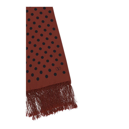 Valentino Garavani Polka - dot pattern Silk Scarf - Sandy Store ByNet