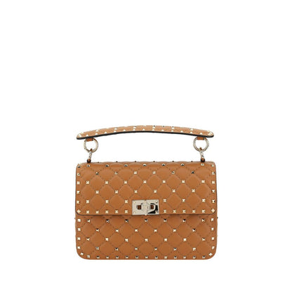 Valentino Garavani Rockstud Spike Leather Shoulder Bag - Sandy Store ByNet