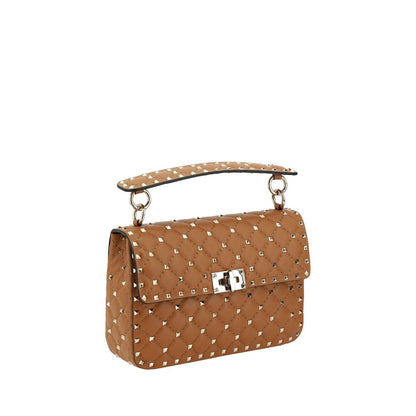 Valentino Garavani Rockstud Spike Leather Shoulder Bag - Sandy Store ByNet