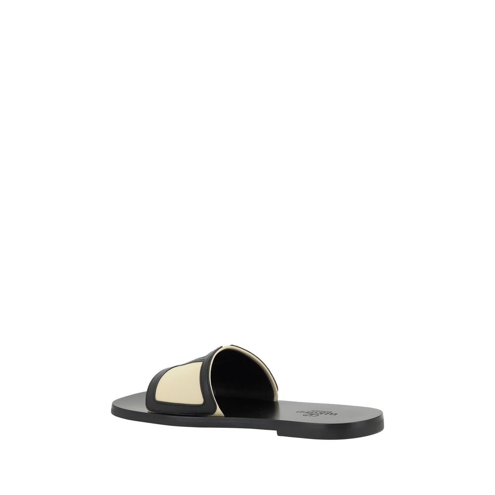 Valentino Garavani V Logo Sandals - Sandy Store ByNet