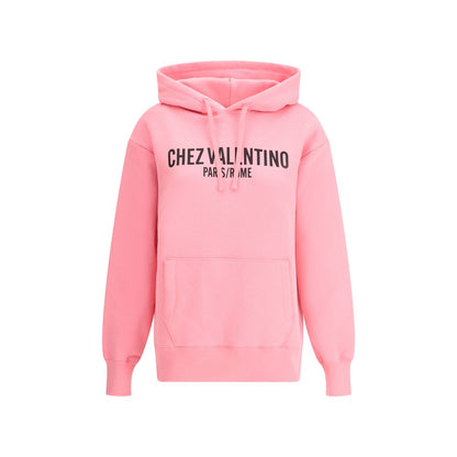 Valentino Logo Cotton Hoodie - Sandy Store ByNet