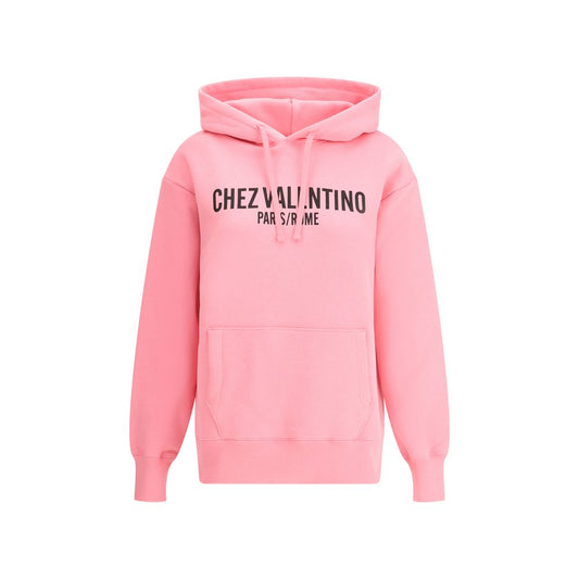 Valentino Logo Cotton Hoodie - Sandy Store ByNet